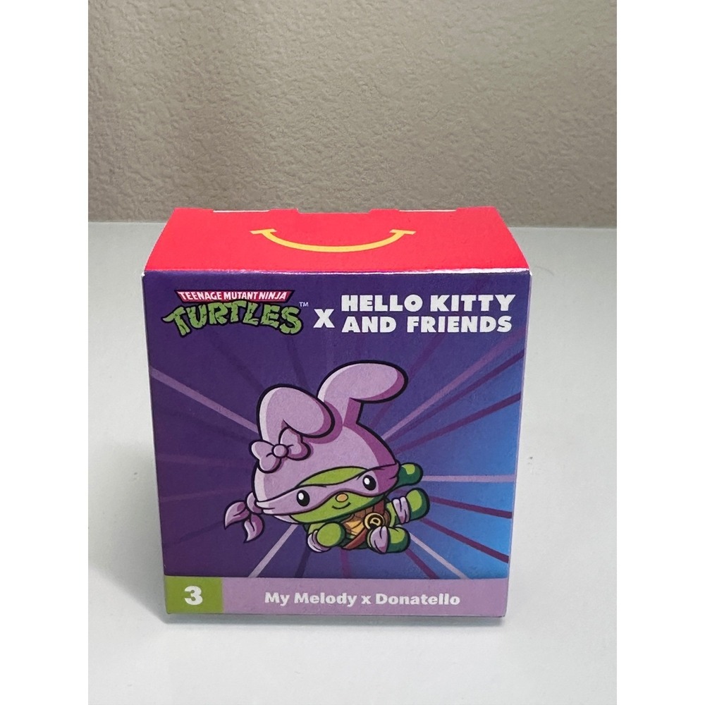 2025 McDonald's Happy Meal Toy - TMNT x Hello Kitty #3 My Melody‎ x Donatello